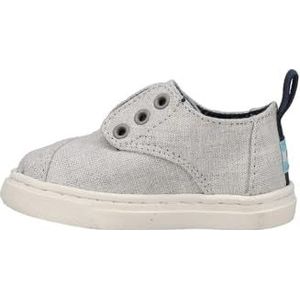 TOMS Cordones Cupsole Sneakers voor kinderen, uniseks, grijs, 21 EU