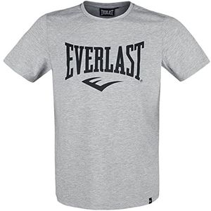Everlast Russel T-shirt voor heren, grijs, maat S