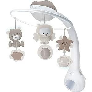Infantino - Cream  - Bed mobiel, Box activity en Nachtlampje(met muziek)