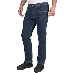 Lee Cooper LCPNT219 Workwear 5 Pocket Wash Stretch Denim Jeans voor heren, marineblauw, 34W / 29L