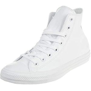 Converse Ct A/S Lthr Hi Wht Monoch Sneakers voor heren, wit blanc, 50 EU