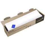 Legamaster 7-106206 Wrap-Up, magnetische whiteboardfolie voor doorlopende schrijfvlakken in XL-formaat, zelfklevend, 6 m x 101 cm
