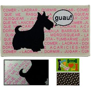 LucaHome Deurmat voor huisdieren, antislip, zeer absorberend, voor binnen, 40 x 70 cm