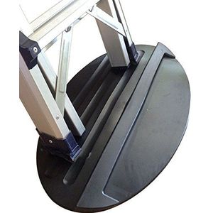 Verlengladderstopmat, veilige antislip antislip antislip stopmat, zacht rubber, 68 x 39,9 cm, trapladder telescopisch accessoiredeel, vloerbescherming, bescherming en veiligheid