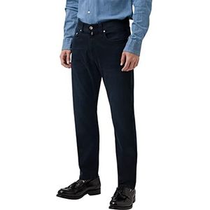 Pierre Cardin Heren Lyon Tapered Jeans, Blauw/Zwart Fashion, 32W / 38L, blauw/zwart mode, 32W x 38L