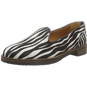 Tommy Hilfiger DIANA 7Z damesslippers, meerkleurig Zebra Coffee Bean 002, 39 EU