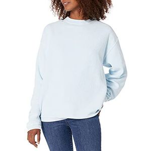 Charles River Apparel Women's Camden Crew Neck Sweatshirt, Chambray, S