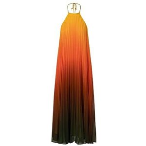 ApartFashion Jurk voor dames, Oranje-multicolor, 42