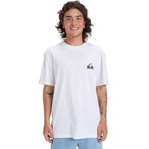 Quiksilver - T-shirt - Wit - Katoen - Korte Mouwen