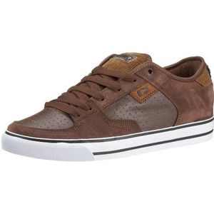 Globe Haslam-Sabaton GBHASLS, heren sportschoenen - skateboarding, groen, (loden green/white 19290), bruin/wit., 43 EU