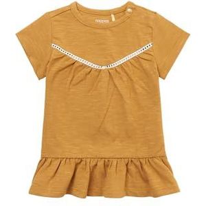 Noppies Baby Girls Dress Newark Speeljurk met korte mouwen voor meisjes, Apple Cinnamon - P005, 80 cm