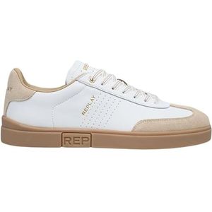 REPLAY POLYS M Scent Sneakers voor heren, 3488 Milk Ecru, 42 EU, 3488 Milk Ecru, 42 EU