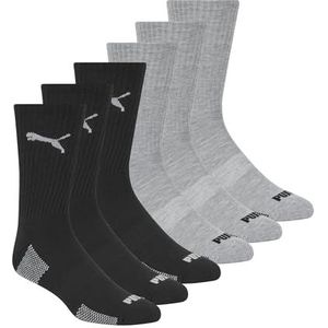 PUMA Hardloopsokken voor heren, Zwart/Grijs, 47-49 EU