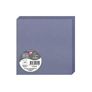 Clairefontaine 22839 C Pollen Pack 25 Vouwkaarten 13,5 x 13,5 cm 13,50 x 13,50 x 0 myosotis