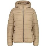 CMP - Dames nylon jas met vaste capuchon, Sesamo, 42