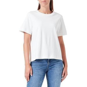 VERO MODA Vmnaima Ss O-Neck VMA Noos T-shirt voor dames, wit (snow white), XXL