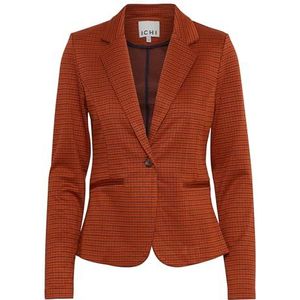 ICHI Ihkate Cameleon Bl Blazer voor dames, Rooibos Thee (181355), XXL