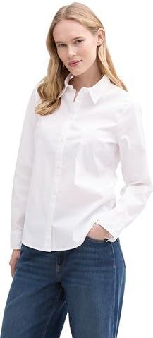 TOM TAILOR Damesblouse, 20000 - wit, 42