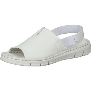 Manitu Damessandalen 910216-03, wit, 39 EU