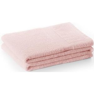 DecoKing Handdoek 50x100 cm katoen kwaliteit 525g/m² lichtroze roze absorberend Marina