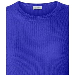 Maerz Pullover ronde hals 1/1 mouw, blauw (sapphire), 38