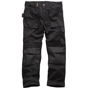 Scruffs Heren Worker Workwear Broek, Zwart (zwart 001), 34W UK