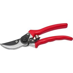 Meister 9719100 Tuinschaar met bypass-lemmet - anti-aanbaklaag - Geschikt voor zacht hout en vers hout - Voor nauwkeurige sneden/rozenschaar/wijnstok schaar/bloemscharen/schaar