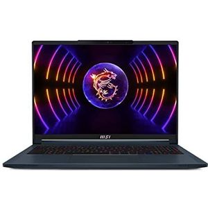 MSI Stealth 16 Studio 16Studio A13VF-038XES Intel® Core™ i7 i7-13700H Laptop 40,6 cm (16") Quad HD+ 32 GB DDR5-SDRAM 1 TB SSD NVIDIA GeForce RTX 4060 Wi-Fi 6E (802.11ax) Blauw