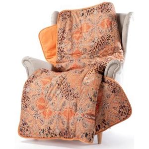 Caleffi - Opwarming Panthere Precious CM 130X170 oranje