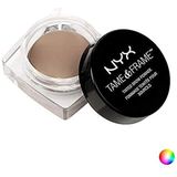 NYX professionele make-up Tame & Frame Brow Pomade - waterdichte wenkbrauwpomade, veegvaste gel in 5 tinten, voor huid en haartjes, 5 g, zwart 05