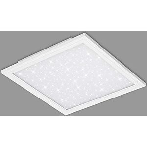 Briloner Leuchten LED-panee - Plafondlamp Incl. Sterrendeco - 4.100 Lume - 4.000 Kelvi - 38 Wat