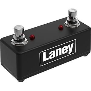 Laney FS2-MINI-voetschakelaar - Mini-pedaal met dubbele schakelaar - LED-statuslampje - met verwijderbare kabel