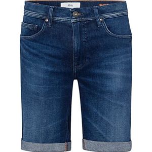 BRAX Heren Style Chris B Vintage Flex Light modieuze denim bermuda jeans shorts, Atlantic Used, 46, Atlantic Used, 32W x 32L