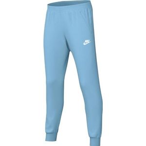 Nike Unisex Kinder Full Length Pant K NSW Club FLC Jggr Lbr, Aquarius Blue/White, FD3008-407, XL