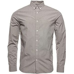 Superdry Mens M4010341A Classic University Oxford, Micro Check Moss kaki, 2XL