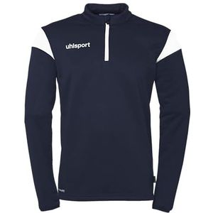 uhlsport Squad 27 1/4 Zip Top Voetbalshirt met lange mouwen en sporttrui zonder capuchon in snit, uniseks