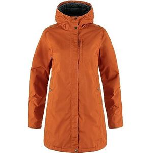 Jas Fjällräven Women Kiruna Padded Parka Terracotta Brown