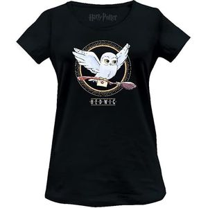 HARRY POTTER WOHAPOMTS336 T-shirt, zwart, XL voor dames
