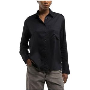 Replay Damesblouse Comfort fit, 098 Black, L