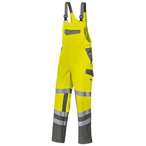 BP 2111 845 Heren broek van duurzaam gemengd weefsel warm geel/donkergrijs, maat 60N