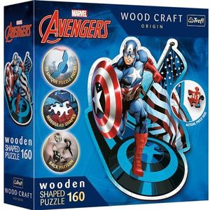 Captain America Puzzel (160 stukjes) - Avengers Thema