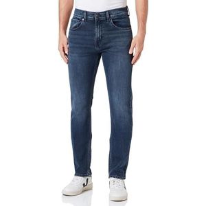 7 For All Mankind The Straight Ruck, Donkerblauw