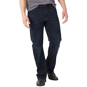 Wrangler Authentics Heren Relaxed Fit Boot Cut Jean Relaxed Fit Boot Cut Jean, Dark Harbor, 34W x 34L