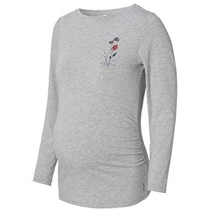 ESPRIT Maternity T-shirt voor dames met lange mouwen, Medium Grijs - 035, 40
