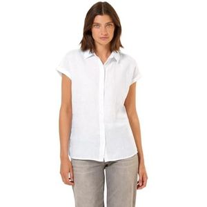 CECIL - Zomerblouse - Lichtblauw - Linnen - Casual Pasvorm