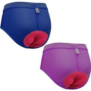 FEIXIANG Fietsbroek voor dames, fietsbroek, shorts, fietsen, ondergoed, 4D-gelvulling, ademend, sneldrogende broek