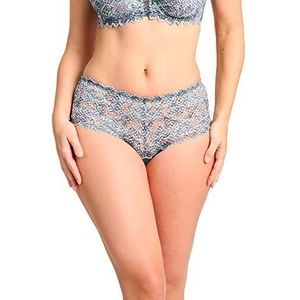 Sans Complexe Bikini voor dames, Print Graphique Bleu Orion, 54
