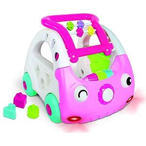 Infantino 930-216427-09 3-in-1 Senso Discovery Car, Pink, 1 Count (Pack of 1)