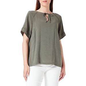 GERRY WEBER Edition Dames 860051-66406 blouse, olijf, 38, olijfgroen, 38