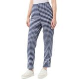 Ichi - Kate Checlé - Damesbroek - Geruit - Slim Fit
